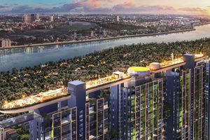 Triển khai tổ hợp biệt thự trên không đẳng cấp hàng đầu tại khu vực Tây Hồ Tây