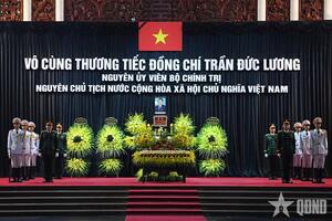Tổ chức trọng thể Lễ viếng nguyên Chủ tịch nước Trần Đức Lương