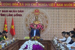 Chủ tịch UBND tỉnh Lâm Đồng: Phạt kịch khung, không nương nhẹ với hàng giả