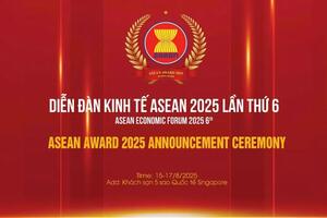 Từ 15-17/8 sẽ diễn ra Diễn đàn kinh tế ASEAN 2025