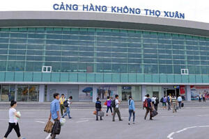 Tạm dừng khai thác sân bay Thọ Xuân vì flycam xâm nhập trái phép