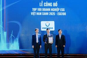 Tập đoàn Phenikaa và Vicostone được vinh danh trong top 100 doanh nghiệp ESG Việt Nam xanh 2025