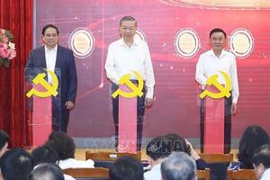 Tổng Bí thư Tô Lâm dự lễ khai trương 3 nền tảng số