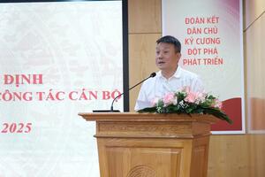 Trao quyết định bổ nhiệm Phó Chánh Văn phòng Bộ Công Thương
