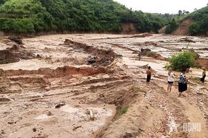 Điện Biên: Lũ quét cuốn trôi nhiều nhà cửa và tài sản