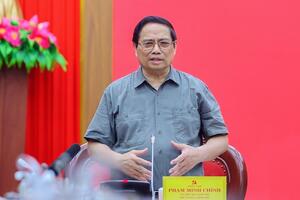 Thủ tướng: Tỉnh Quảng Trị có lợi thế phát triển năng lượng tái tạo