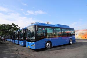 TP Hồ Chí Minh chính thức vận hành 35 tuyến xe buýt xanh