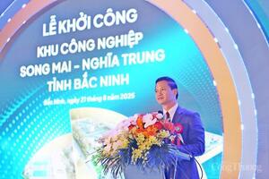 Bắc Ninh khởi công khu công nghiệp hơn 2.800 tỷ đồng