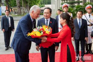 Chủ tịch Quốc hội Trần Thanh Mẫn hội kiến Bí thư Thứ nhất, Chủ tịch nước Cộng hòa Cuba Miguel Díaz-Canel Bermúdez