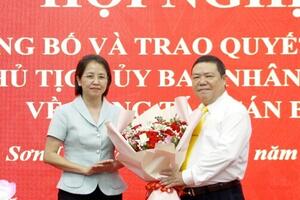 Ông Thào A Só được bổ nhiệm làm Giám đốc Sở Tư pháp Sơn La