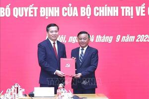 Bộ Chính trị chỉ định đồng chí Nguyễn Long Hải giữ chức Phó bí thư Đảng ủy các cơ quan Đảng Trung ương