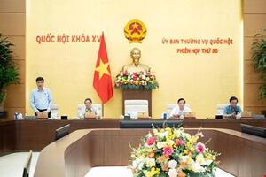 Phiên họp thứ 50 Ủy ban Thường vụ Quốc hội: Đẩy mạnh phân cấp, phân quyền chấp thuận chủ trương đầu tư