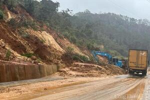 Quảng Ngãi: Nỗ lực thông tuyến đường giao thông huyết mạch