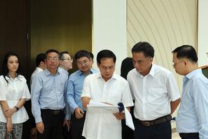 Phó Thủ tướng kiểm tra địa điểm tổ chức Diễn đàn Kinh tế mùa Thu 2025