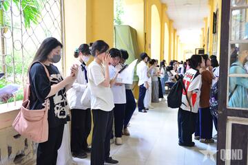 Thí sinh vi phạm quy chế thi giảm