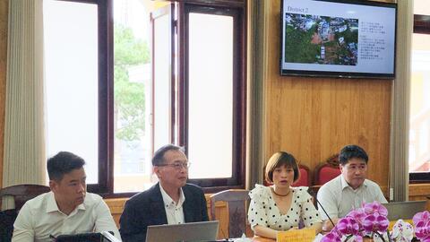 Đoàn chuyên gia Nhật Bản khảo sát khu vực sạt lở  ở Đà Lạt