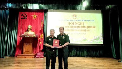 Đại tá Đỗ Phú Thọ được bổ nhiệm làm Tổng biên tập Báo Cựu chiến binh Việt Nam