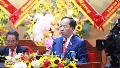 Ông Nguyễn Duy Lâm tái cử Bí thư Tỉnh ủy Hà Tĩnh