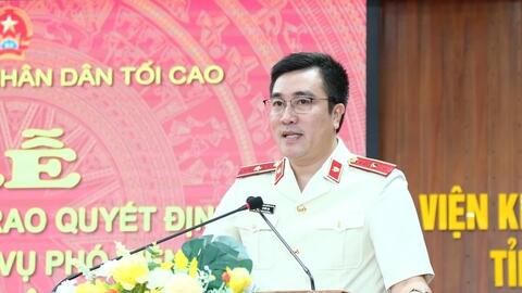 Ông Lê Đức Sơn giữ chức Phó Viện trưởng VKSND tỉnh Thanh Hóa