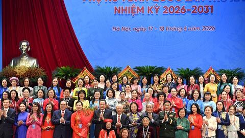 Đồng chí Lê Thị Thủy tái đắc cử Chủ tịch Hội Liên hiệp Phụ nữ Việt Nam khóa XIV