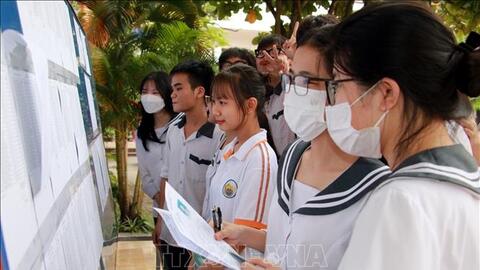 Thí sinh đăng ký nguyện vọng xét tuyển đại học, cao đẳng năm 2026 từ ngày 2-7 đến 17 giờ ngày 14-7