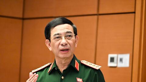 Đại tướng Phan Văn Giang tiếp thu ý kiến đại biểu Quốc hội về 2 luật trong lĩnh vực quốc phòng