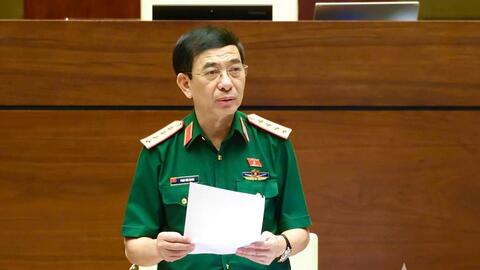 Đại tướng Phan Văn Giang tiếp thu ý kiến đại biểu Quốc hội về dự án Luật Phòng, chống phổ biến vũ khí hủy diệt hàng loạt