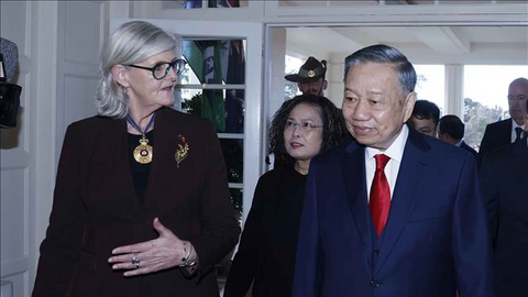 Lễ đón Tổng Bí thư, Chủ tịch nước Tô Lâm thăm cấp Nhà nước Australia