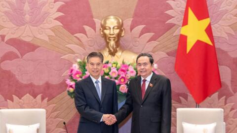 Chủ tịch Quốc hội Trần Thanh Mẫn tiếp đoàn đại biểu Ủy ban Tài chính và Kinh tế Nhân đại toàn quốc Trung Quốc