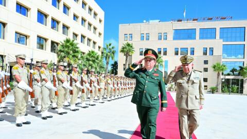 Lễ đón Đại tướng Nguyễn Trọng Nghĩa thăm chính thức Cộng hòa Algeria dân chủ và nhân dân
