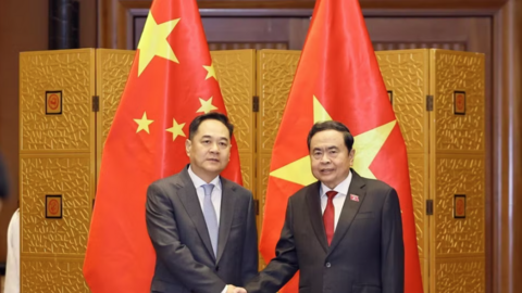 Chủ tịch Quốc hội Trần Thanh Mẫn tiếp các nhân sĩ hữu nghị Trung Quốc