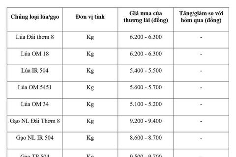 Giá lúa gạo hôm nay ngày 10/5, tuần qua: Gạo xuất khẩu, lúa tươi tăng