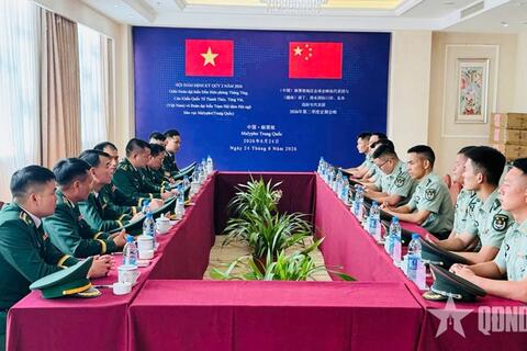 Xây dựng biên giới Việt Nam - Trung Quốc hòa bình, hữu nghị, ổn định, hợp tác cùng phát triển