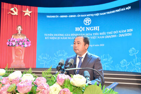 Hà Nội tổ chức tuyên dương 126 gia đình văn hóa tiêu biểu