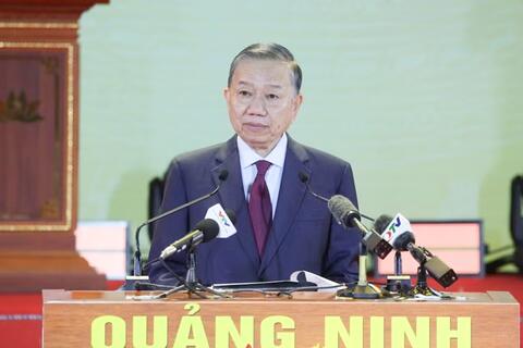 Tổng Bí thư, Chủ tịch nước Tô Lâm dự Lễ công bố thành lập TP Quảng Ninh