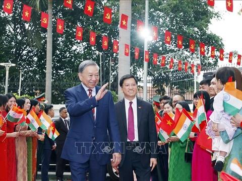 Dư luận Ấn Độ đánh giá cao chuyến thăm của Tổng Bí thư, Chủ tịch nước Tô Lâm