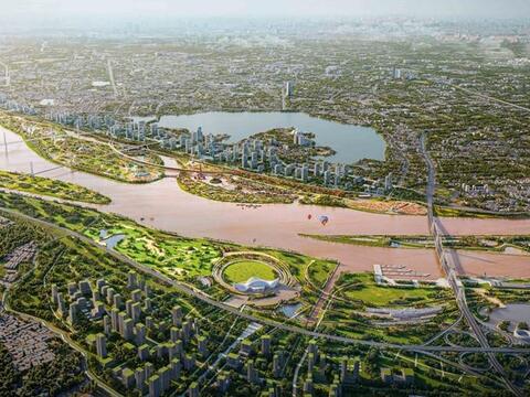Hà Nội thông qua siêu dự án 736.000 tỷ đồng dọc sông Hồng