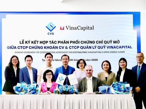 Vinacapital hợp tác cùng Chứng khoán CV phân phối chứng chỉ quỹ mở