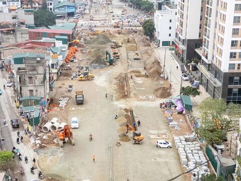 Tăng tốc công trường, giảm ùn trên đường