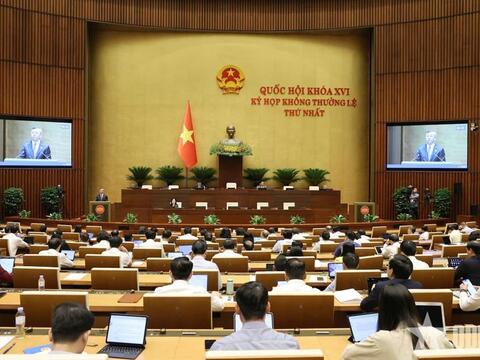 Hôm nay (6-8), Quốc hội thảo luận về việc thành lập thành phố Bắc Ninh, thành phố Quảng Ninh