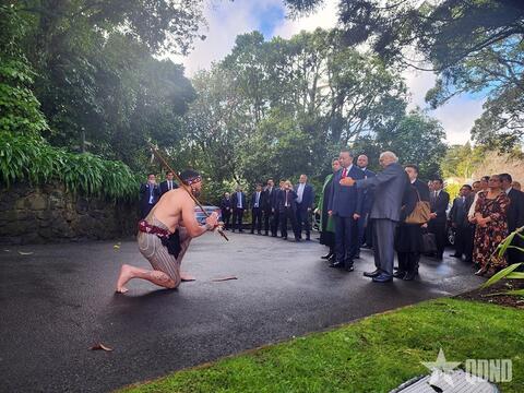 Lễ đón Tổng Bí thư, Chủ tịch nước Tô Lâm thăm cấp nhà nước tới New Zealand