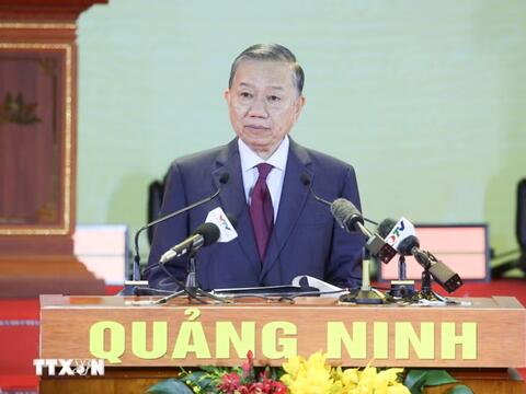 Tổng Bí thư, Chủ tịch nước Tô Lâm dự Lễ công bố thành lập TP Quảng Ninh