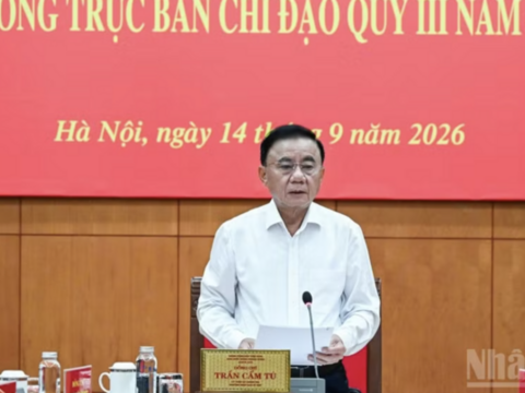 Thường trực Ban Bí thư Trần Cẩm Tú chủ trì họp Thường trực Ban Chỉ đạo 35 Trung ương