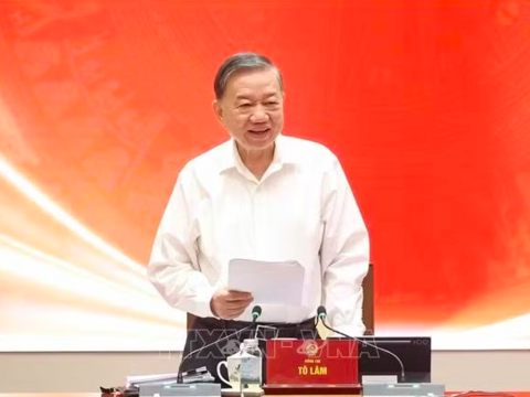 Tổng Bí thư, Chủ tịch nước Tô Lâm chủ trì phiên họp về hoàn thiện thể chế và thực thi pháp luật