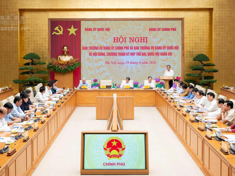 Kỳ họp thứ Hai, Quốc hội khoá XVI dự kiến làm việc trong 30 ngày, xem xét 45 nội dung công tác lập pháp