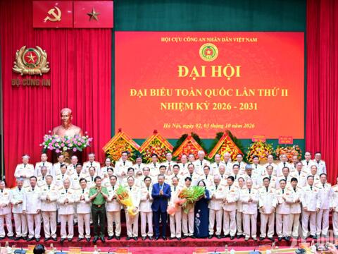 Tổng Bí thư, Chủ tịch nước Tô Lâm dự Đại hội đại biểu toàn quốc Hội Cựu Công an nhân dân Việt Nam lần thứ II