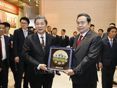 Chủ tịch Quốc hội Trần Thanh Mẫn thăm Bảo tàng Lịch sử Đảng Cộng sản Trung Quốc