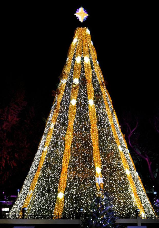 Những cây thông Noel đặc biệt được ghi nhớ nhất trong lịch sử các mùa Giáng sinh khắp thế giới, kỳ công đến mức khiến ai cũng phải trầm trồ - Ảnh 8. Những cây thông Noel đặc biệt được ghi nhớ nhất trong lịch sử các mùa Giáng sinh khắp thế giới, kỳ công đến mức khiến ai cũng phải trầm trồ - Ảnh 8.