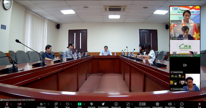 Ông Đào Duy Anh - Phó Cục trưởng Cục Đổi mới sáng tạo, Chuyển đổi xanh và Khuyến công (Bộ Công Thương Việt Nam) phát biểu