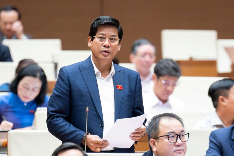 Đại biểu Dương Văn Phước - đoàn TP Đà Nẵng. Ảnh: QH